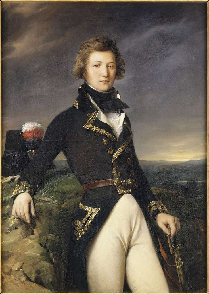 Miniature portrait of Louis-Philippe, Duke of Orléans, by Nicolas JACQUES  (1780-1844) - Ref.86417