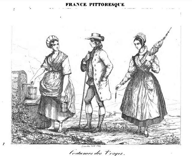 9 Traditional Clothes Of Lorraine Image PICRYL Public Domain