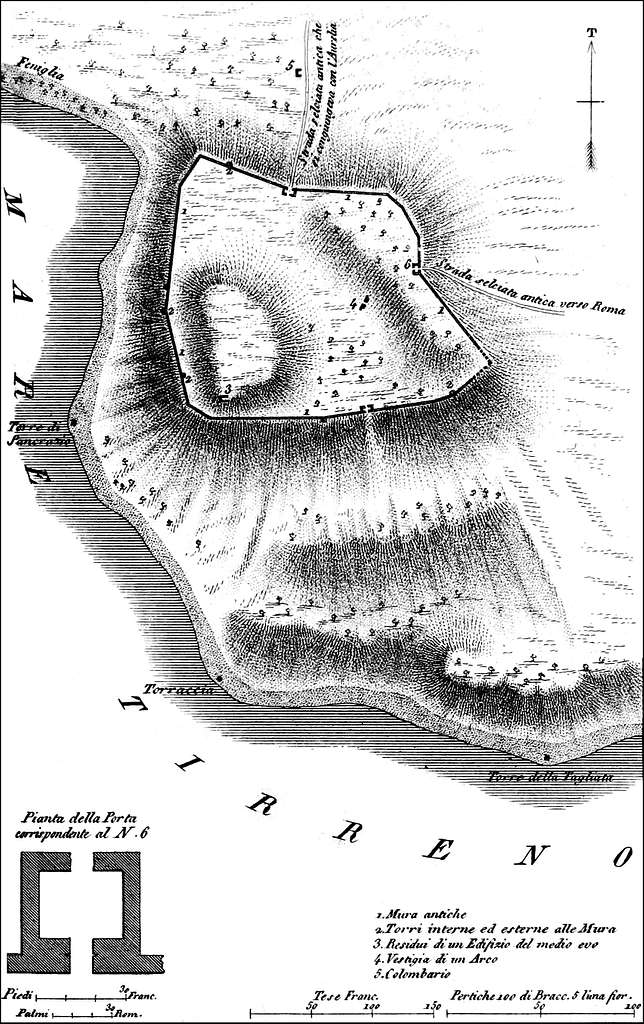 Carta geografica antica dell'Italia del 1800