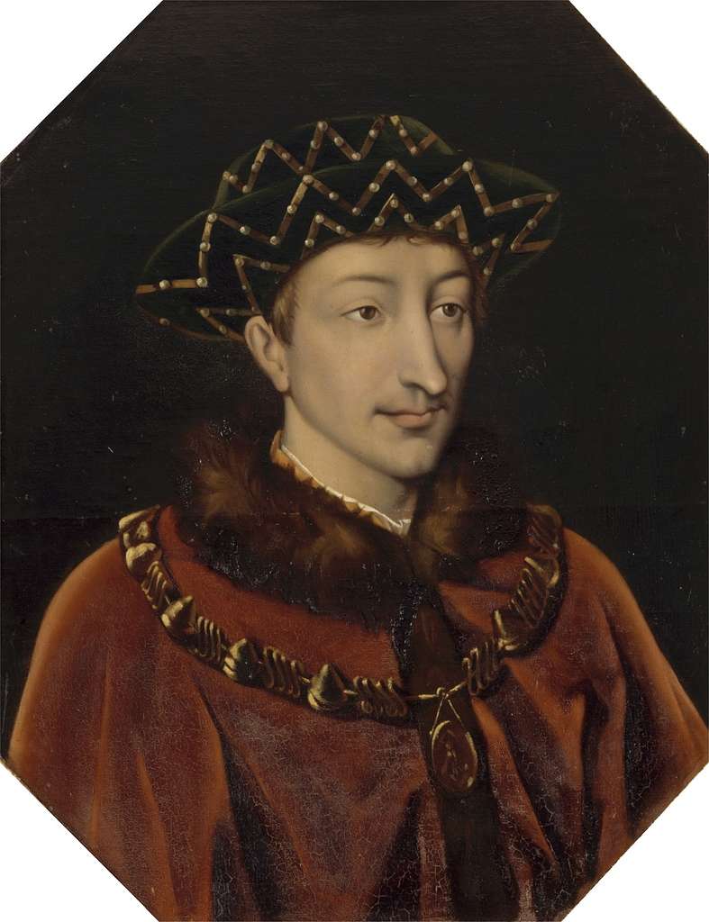 Louis VIII, King of France Painting by Henri Lehmann - Fine Art