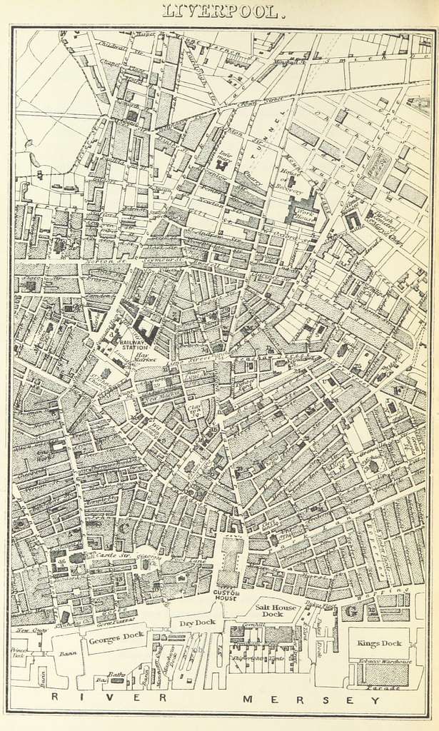 Roscoe GJR(1839) p166 - Map of Liverpool - PICRYL - Public Domain Media ...