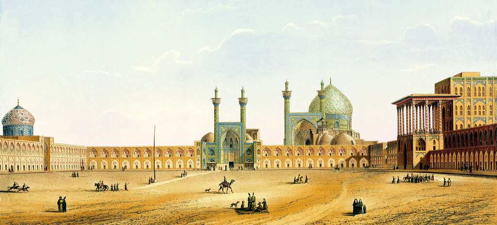 Naqsh-e Jahan Square By Pascal Coste 1 Ver2 - Picryl - Public Domain 