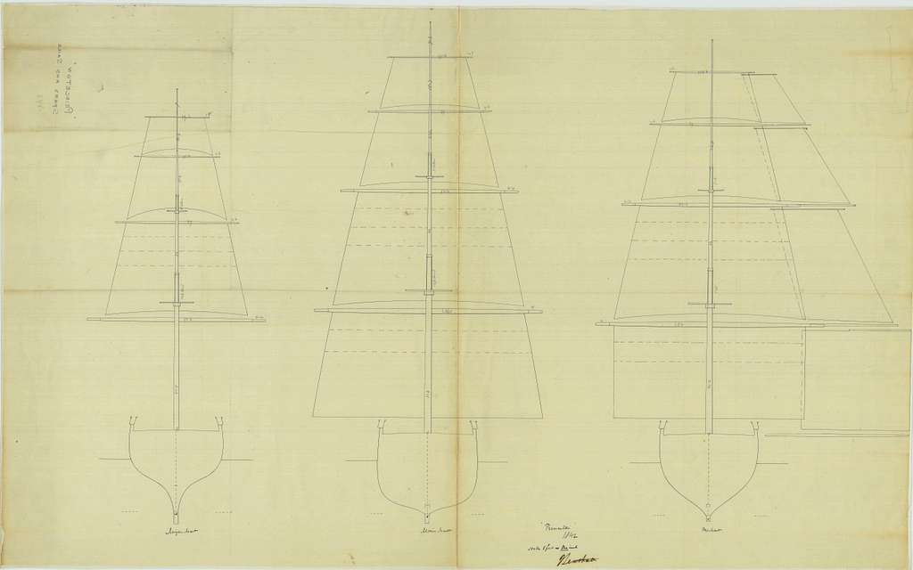 Plans for the USS Princeton (1843) - DPLA ...