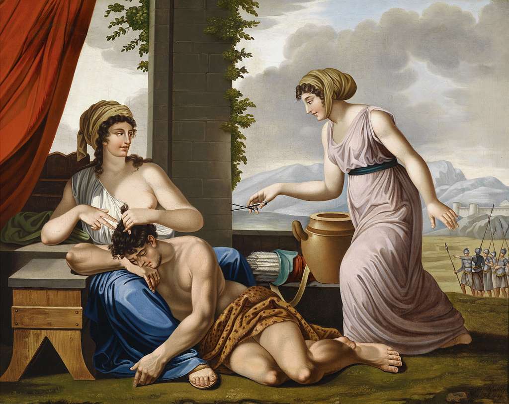 32 Paintings of samson and delilah Images PICRYL Public Domain