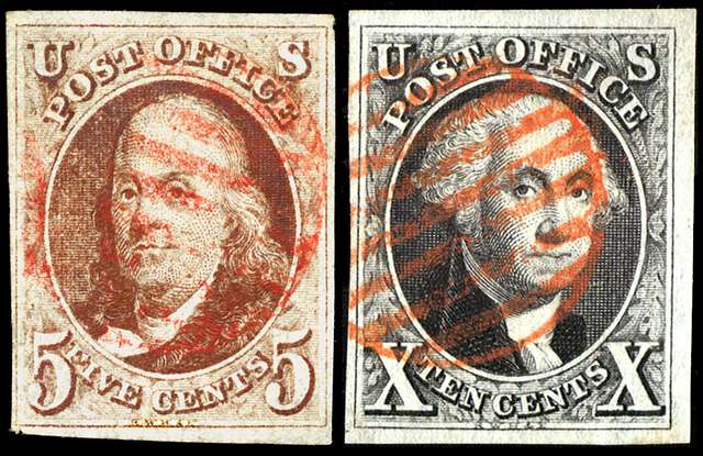 Washington Franklin - postal stamp - PICRYL - Public Domain Media Search  Engine Public Domain Search