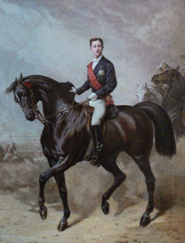 Louis Napoleon, Prince Imperial, on a Pony, C1860-1863' Giclee Print