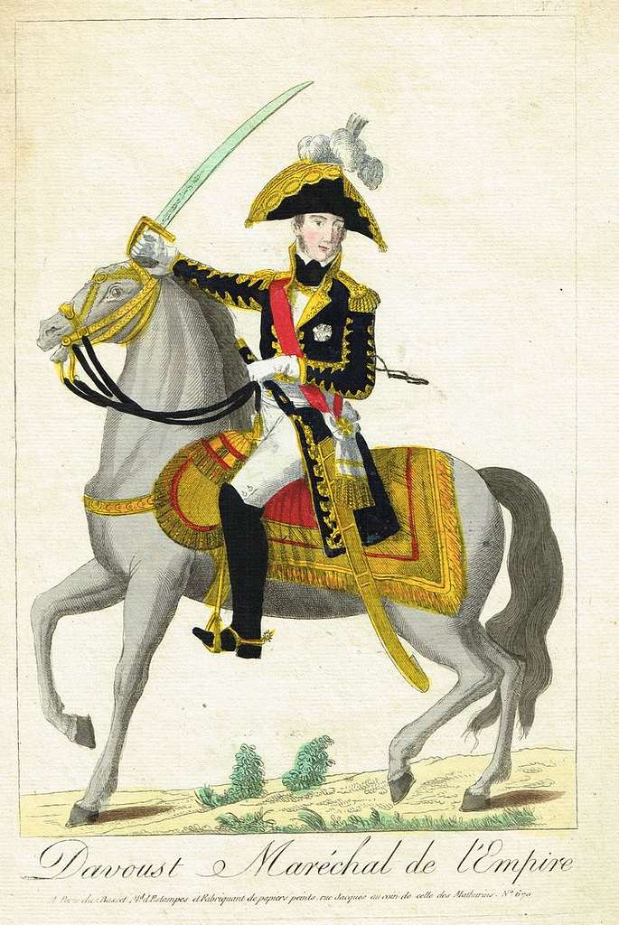 Louis Nicolas Davout 1770-1823, Duc Metal Print