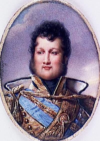 King LOUIS-PHILIPPE I of France 1773-1850, with the Charter of