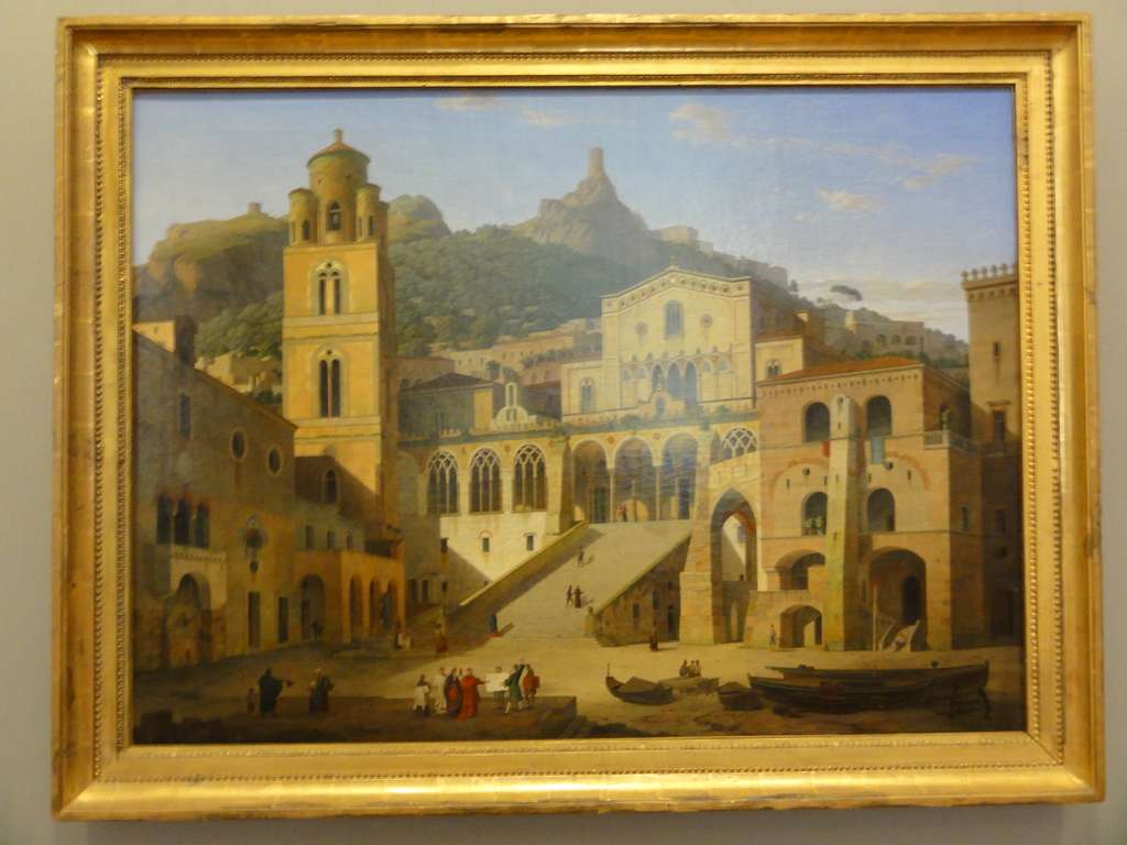 Leo von Klenze — Der Domplatz von Amalfi - PICRYL Public Domain Search