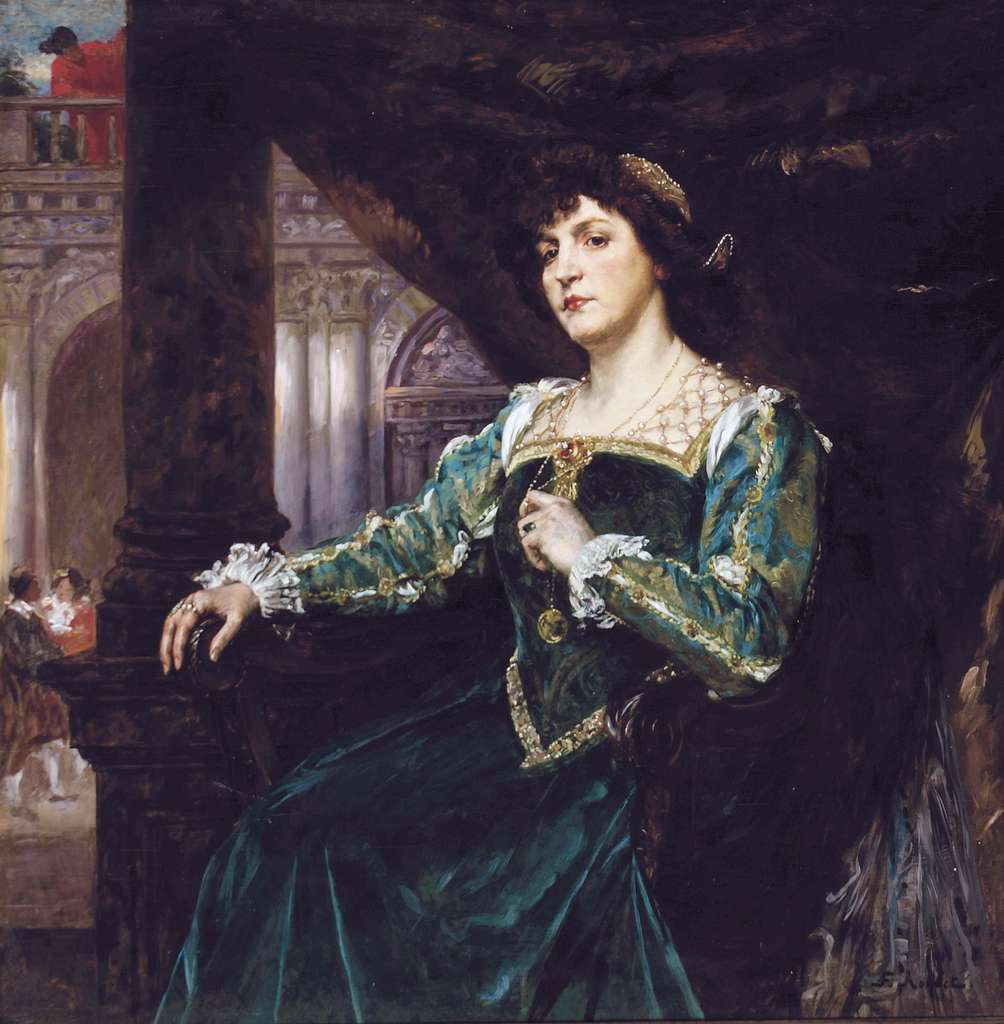 Mary Clémenceau, by Ferdinand Victor Léon Roybet - PICRYL - Public