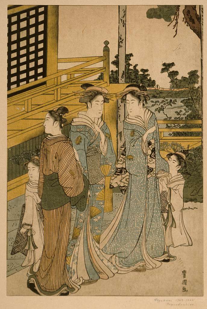 36 Courtesans of japan in art Images: PICRYL - Public Domain Media 