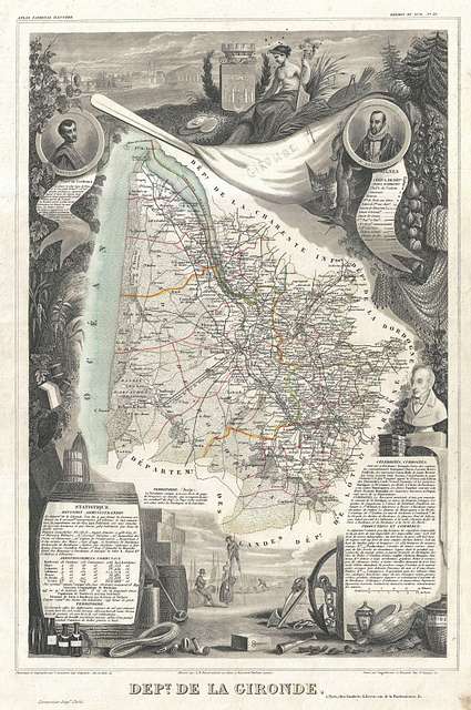Affiche “Carte du Bassin d'Arcachon” – Seaty Map