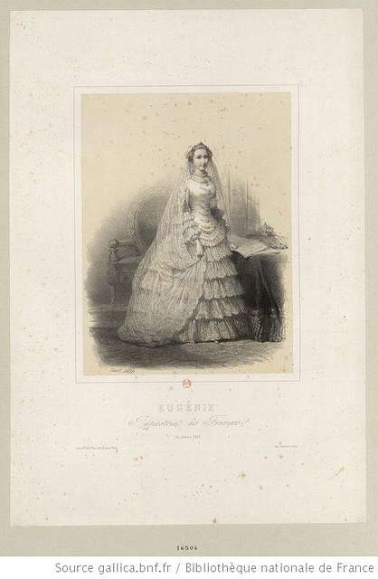 Image of EMPRESS EUGENIE OF FRANCE (1826-1920), 1853 (engraving