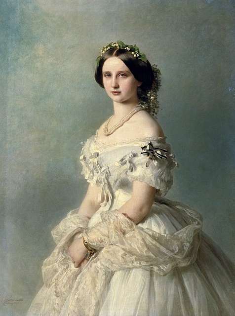 FX Winterhalter - Luise von Baden geb. von Preußen (ÖaL 1856) - PICRYL ...