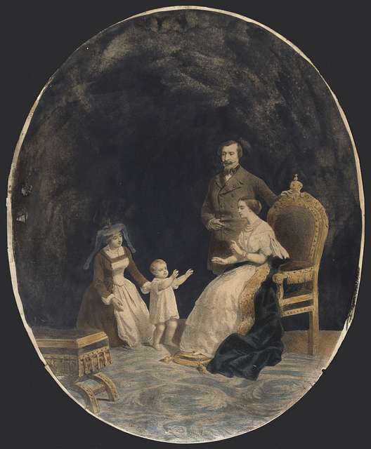 Eugenie de Montijo, Countess of Teba', 1849, Oil on canvas. FEDERICO DE  MADRAZO . TEBA CONDESA DE. Canvas Print
