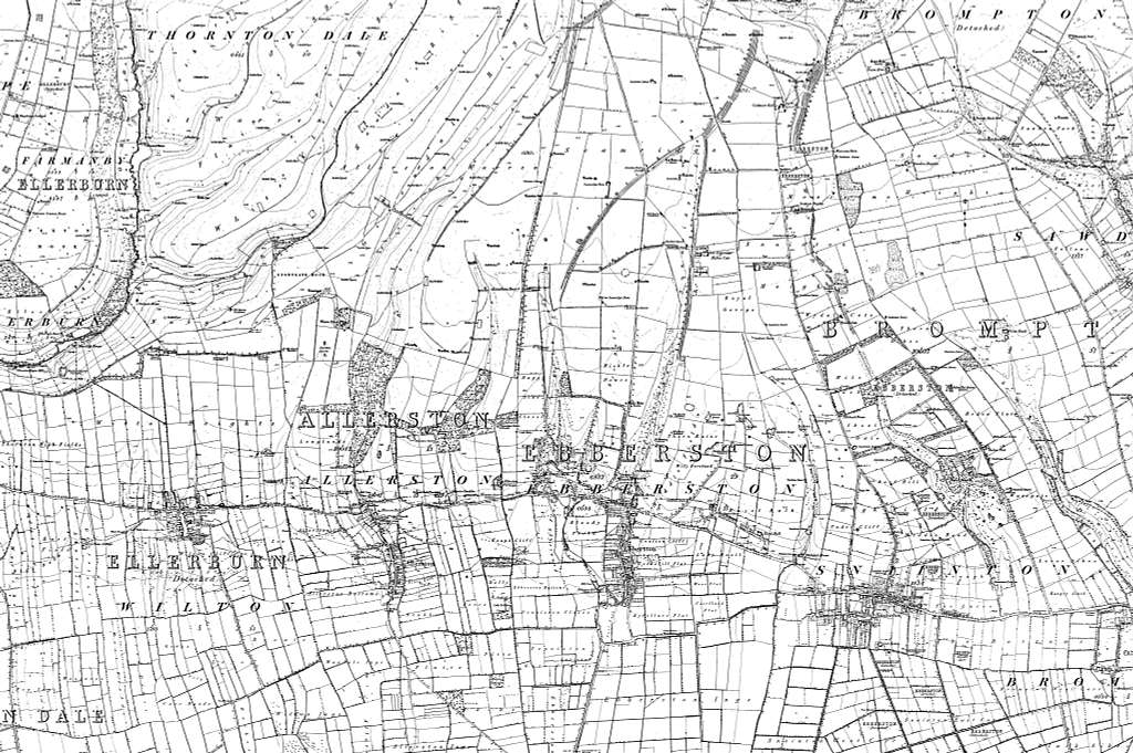 Map of Yorkshire Sheet 092, Ordnance Survey, 1848-1857 - PICRYL ...