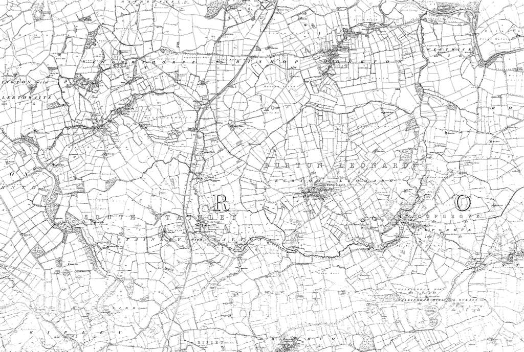 Map of Yorkshire Sheet 137, Ordnance Survey, 1848-1857 - PICRYL ...