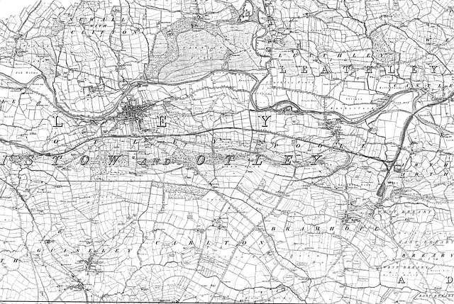 Map of Yorkshire Sheet 187, Ordnance Survey, 1848-1857 - PICRYL ...