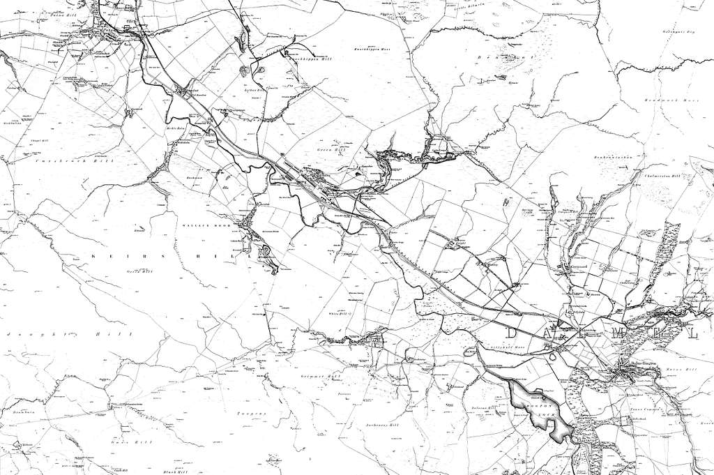 Map of Ayrshire Sheet 046, Ordnance Survey, 18571860 PICRYL Public