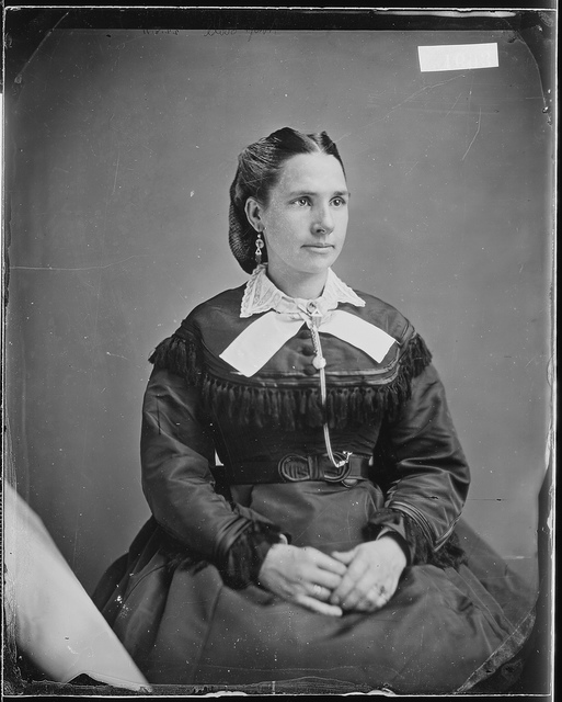 Miss Hose. Female portrait of American Civil War time by Mathew Brady ...