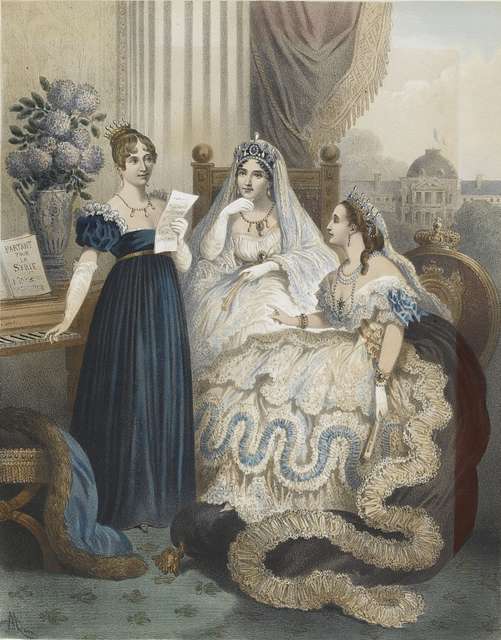 Marie-Isabelle Comtesse de Paris (1864 wedding gown)
