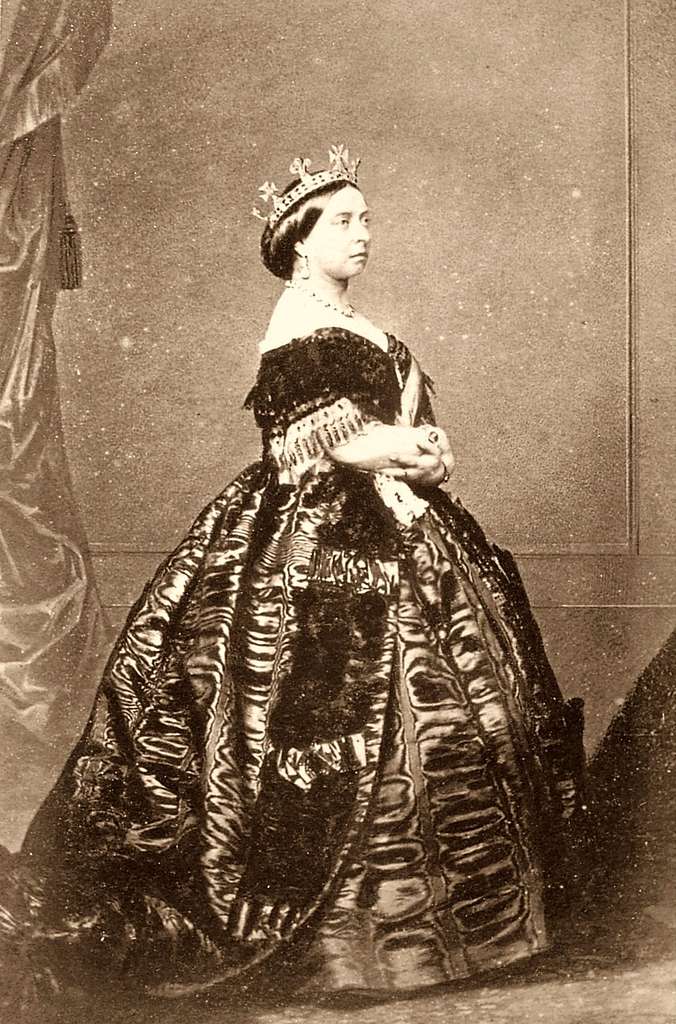 Her Majesty the Queen Victoria - Public domain portrait photograph