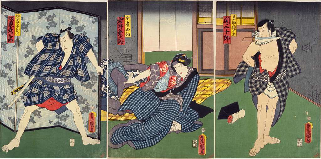 NDL-DC 1307813-Utagawa Kunisada-直助権兵衛 関三十郎・女房お袖 岩井