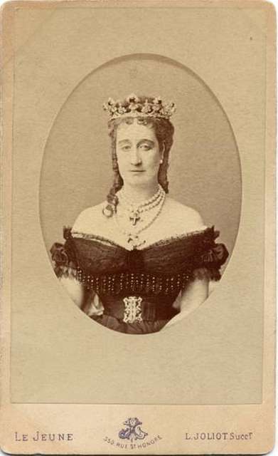 The Empress Eugenie in her bridal dress, 1853. Eugénie de Montijo was  News Photo - Getty Images