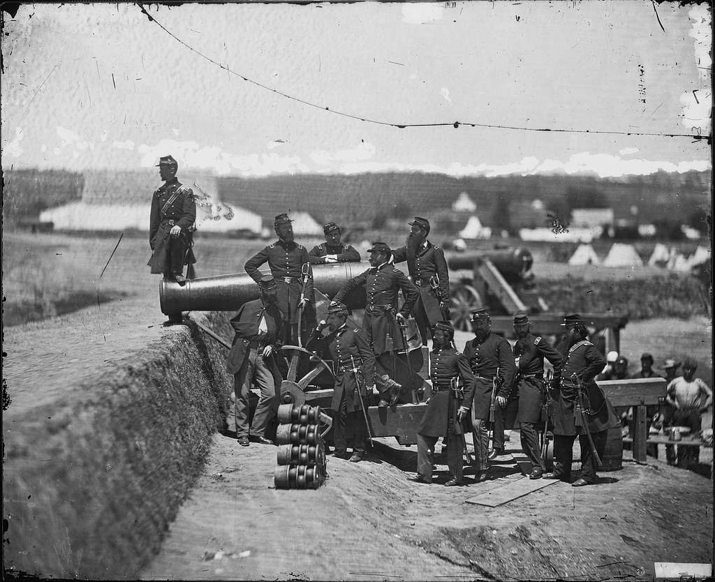 Col. Michael Corcoran and staff of nine - NARA - 528797 - PICRYL ...