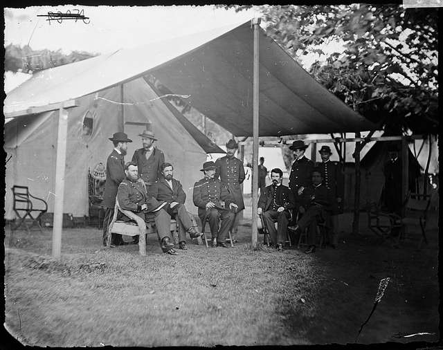 Gen. Ulysses S.Grant, And Staff Of Nine, Recognized, Col. Adam Badeau ...