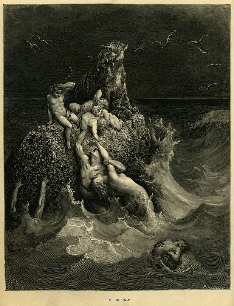 Image of Gustave Dore Bible: The apparition of the army in the by Dore,  Gustave (1832-83)