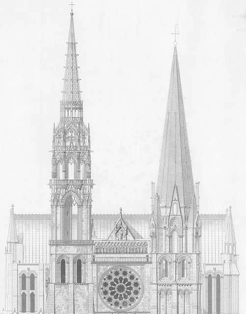 Chartres Cathedral (West front)