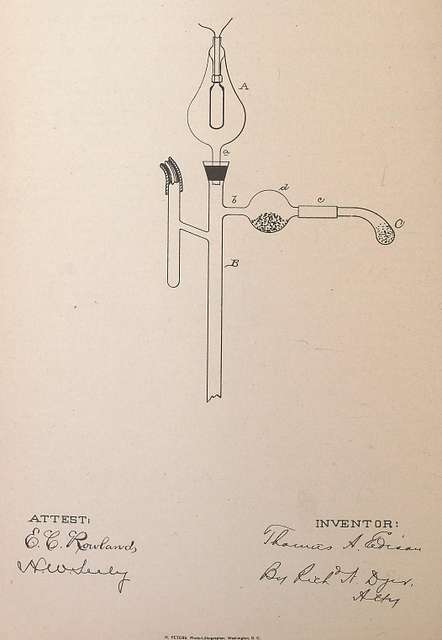 Patent Drawing Collection Of United States Patents Granted To Thomas A Edison