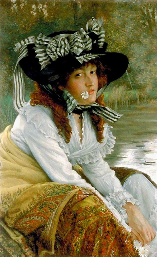 James Tissot 1836 1902 On the River 10660 Government Art