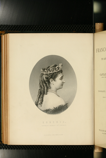 Portrait of Empress Eugénie (Eugénie de Montijo) free public