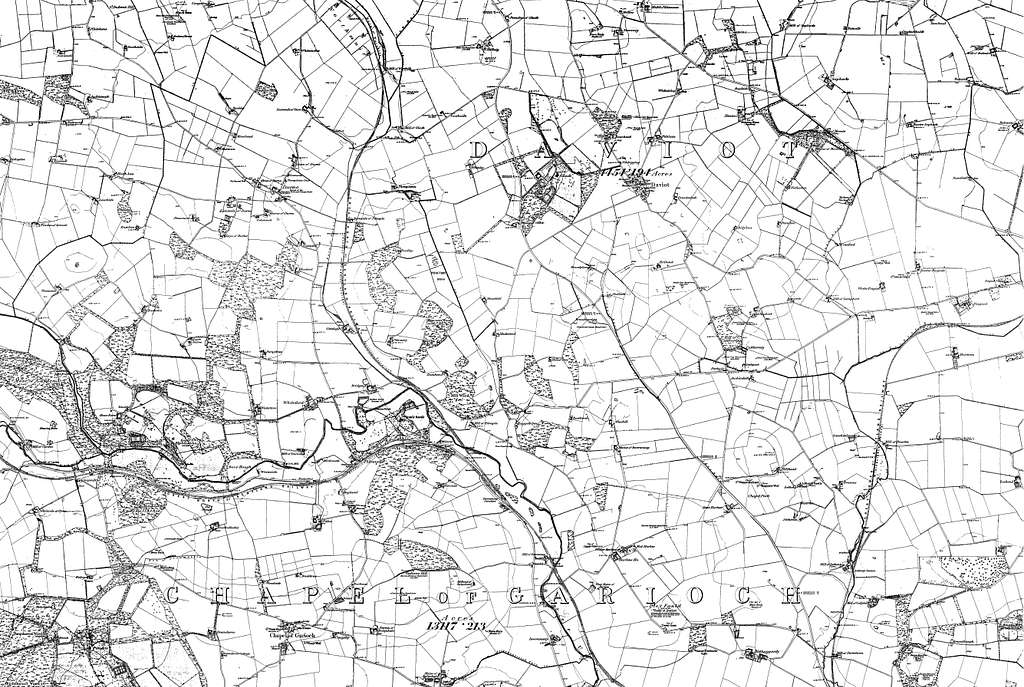 Map Of Aberdeenshire Os Map Name 045 00 Ordnance Survey 1868 1874 Picryl Public Domain 2111