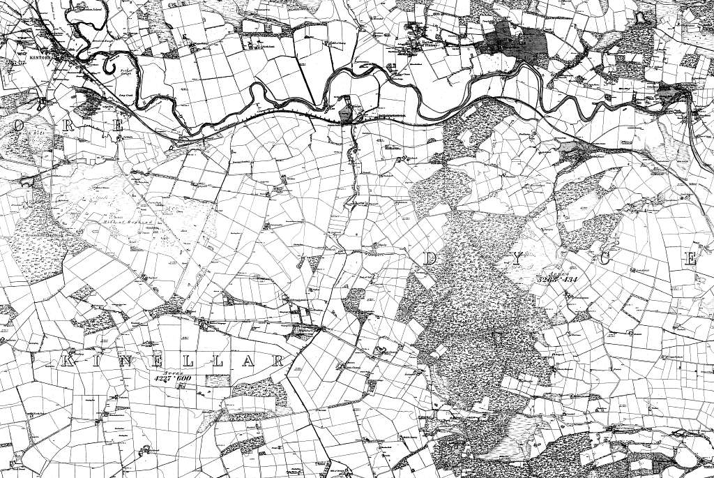 Map Of Aberdeenshire Os Map Name 065 00 Ordnance Survey 1868 1874 01a681 1024 