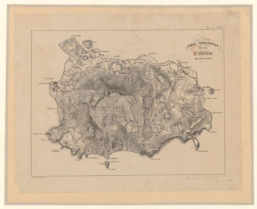 Carta topografica dell'isola d'Ischia - btv1b53021172b - PICRYL ...