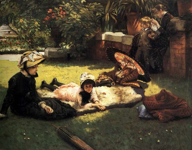 30 Paintings by james tissot with fur Images PICRYL Public