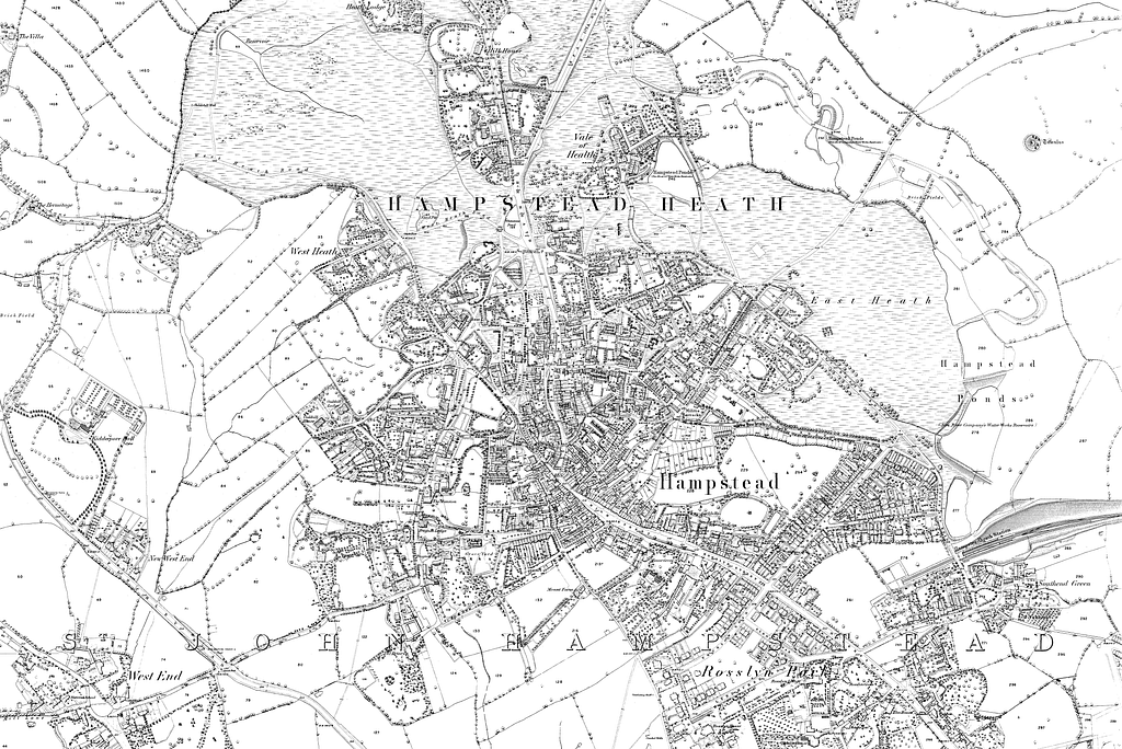 Map Of City Of London And Its Environs Sheet 007 Ordnance Survey 1869 1880 Picryl Public 9847