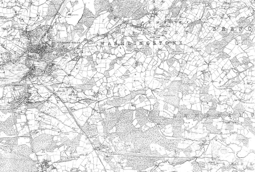 Map Of Sussex Sheet 007 Ordnance Survey 1877 1880 9d23a2 1024 
