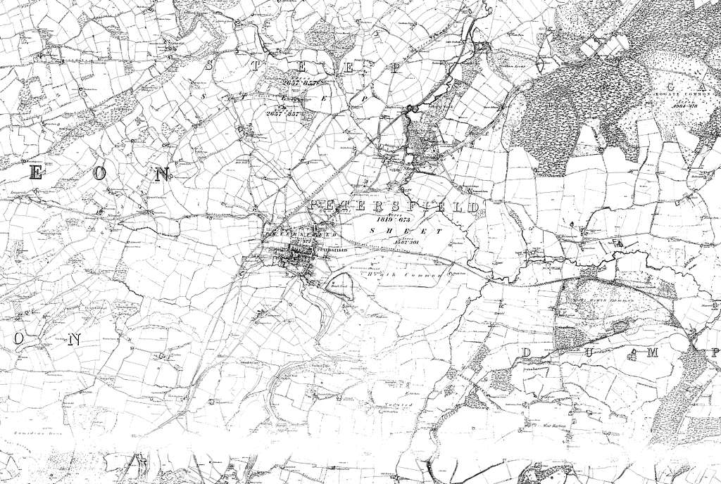 Map of Sussex Sheet 020, Ordnance Survey, 1877-1880 - PICRYL - Public ...