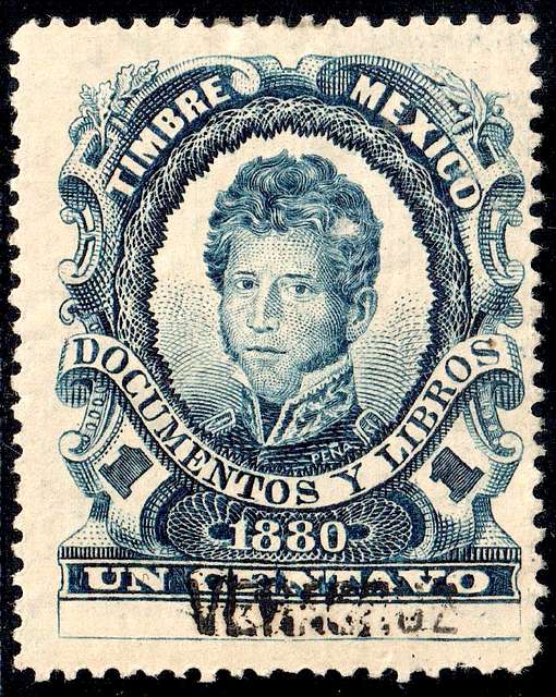 Stamp: Torre de los Remedios near Mexico City (Mexico(Ethnicity and  History) Mi:MX 738X,Sn:MX 732,Yt:MX 524,Sg:MX 601