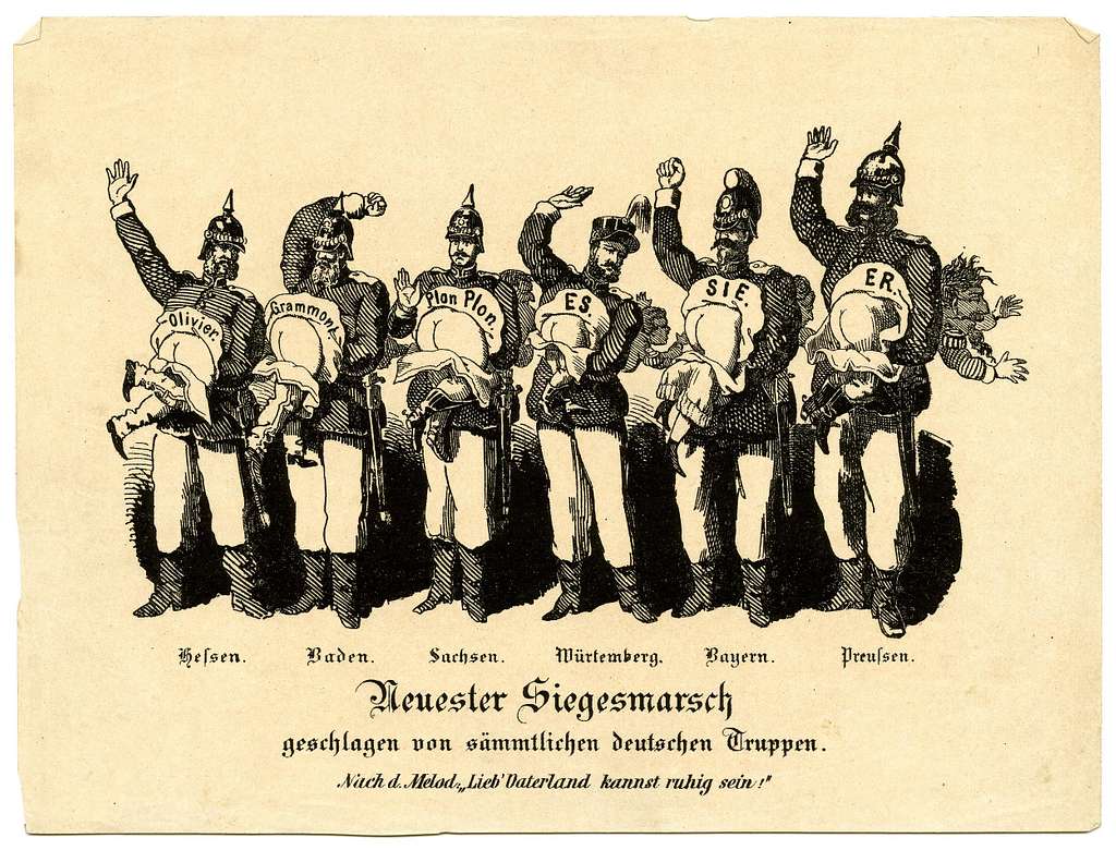 Neuester Siegsmarsch (BM 1871,1209.4559) - PICRYL - Public Domain Media  Search Engine Public Domain Search