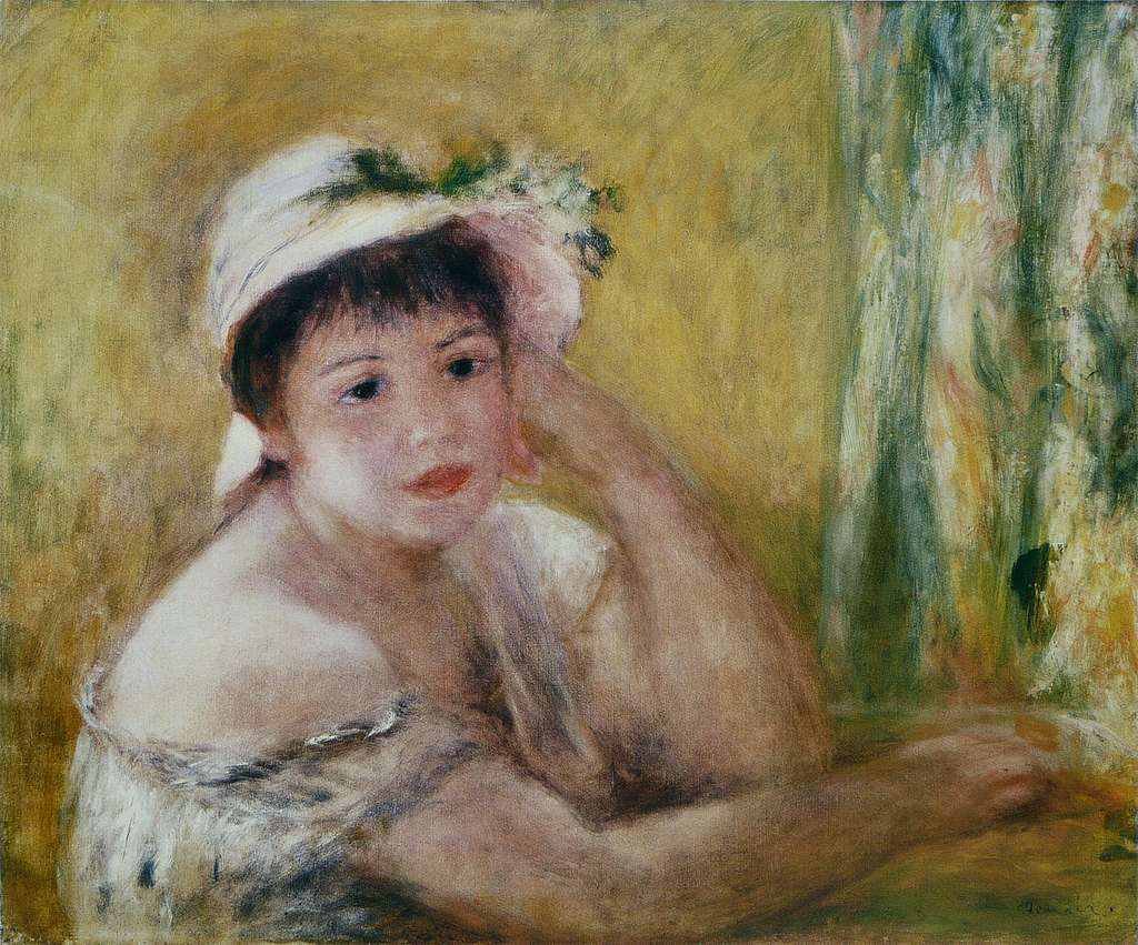 お買い得2024Pierre-Auguste Renoir、Femme en Blouse arabe lisant、海外版超希少レゾネ、新品額付、wanko 人物画