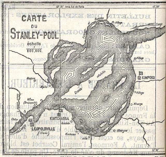 Carte Du Stanley-pool - 27ea92d81f89ed64484f2a4da7aec4fc - Picryl 