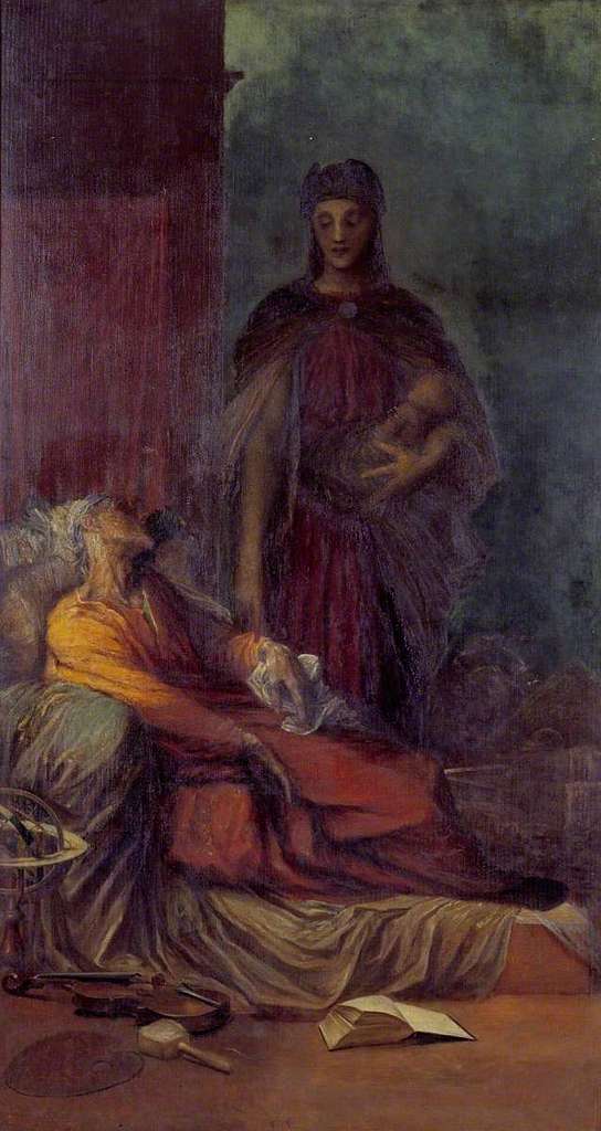 George Frederic Watts (1817-1904) - The Messenger - NG1646 - National ...