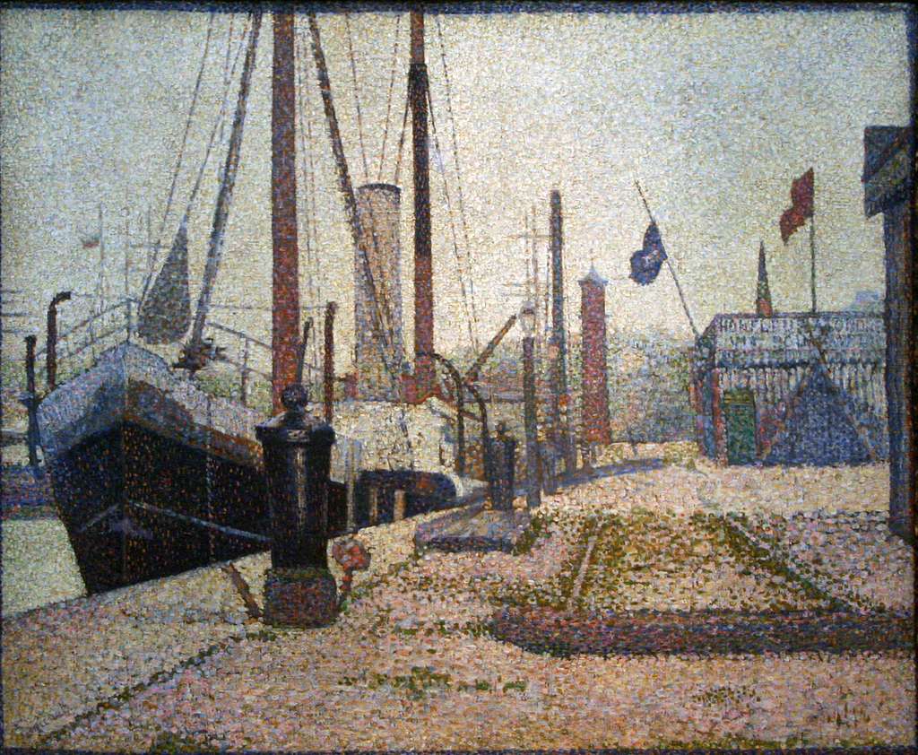 Georges Seurat - La Maria, Honfleur - PICRYL Public Domain Search