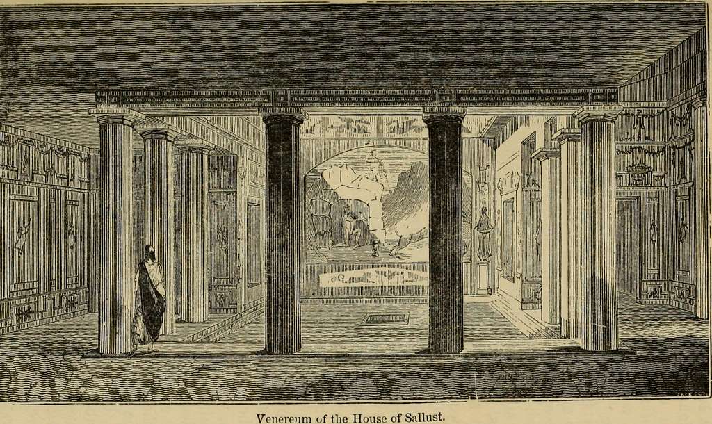 House of Sallust, Pompeii. Date/Period: 1846. Salted paper print