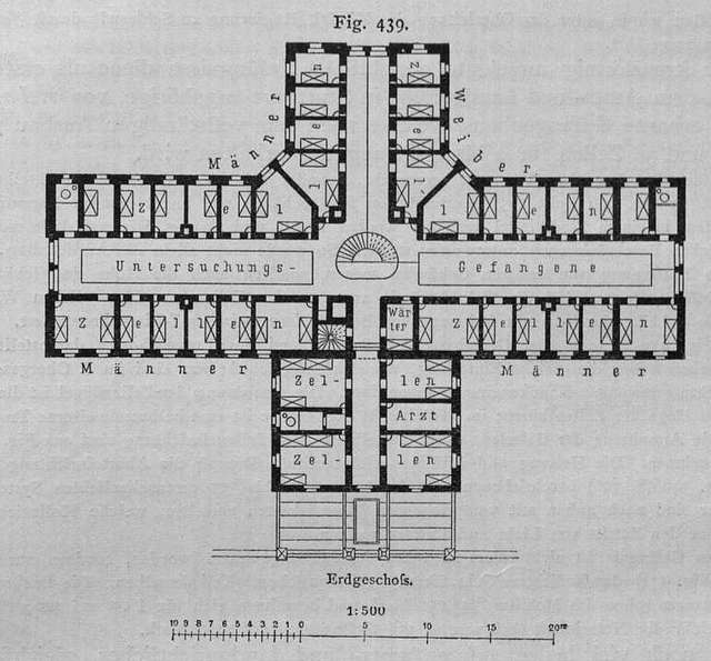 medieval prison layout